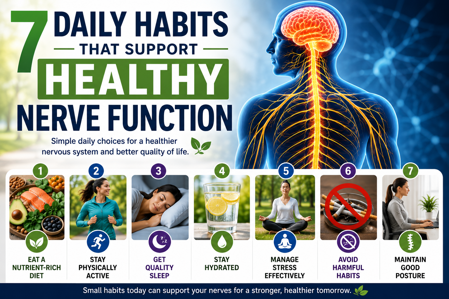 7 Daily Habits That Support Healthy Nerve Function